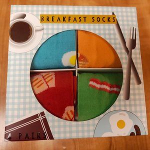 Urban Eccentric Men's Breakfast Socks